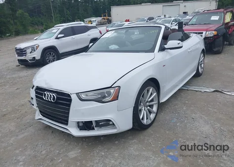 2015 Audi A5 2.0T Premium из США, поврежденный, VIN WAUMFAFH5FN007361